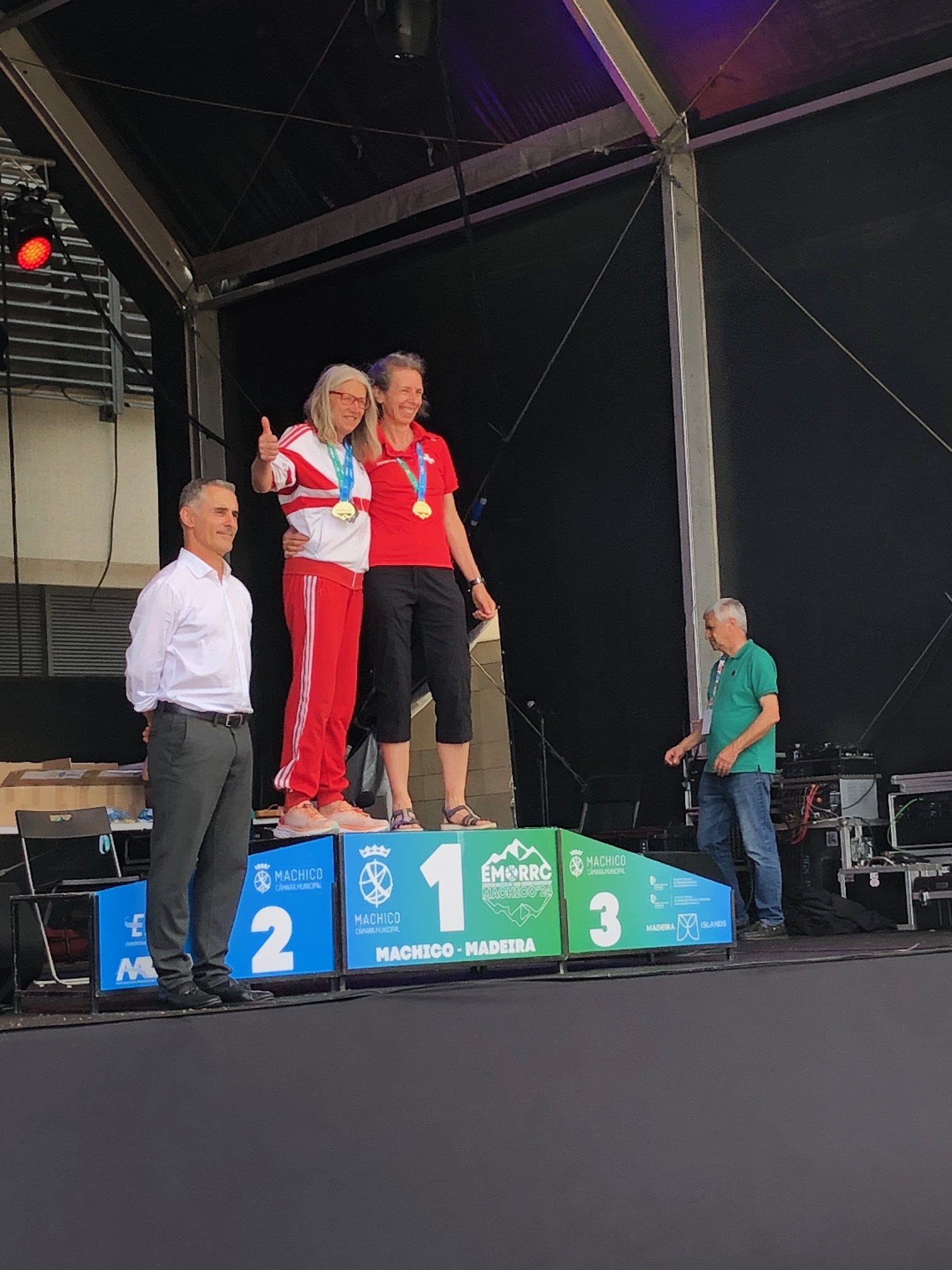 Team-Medaille mit Marianne